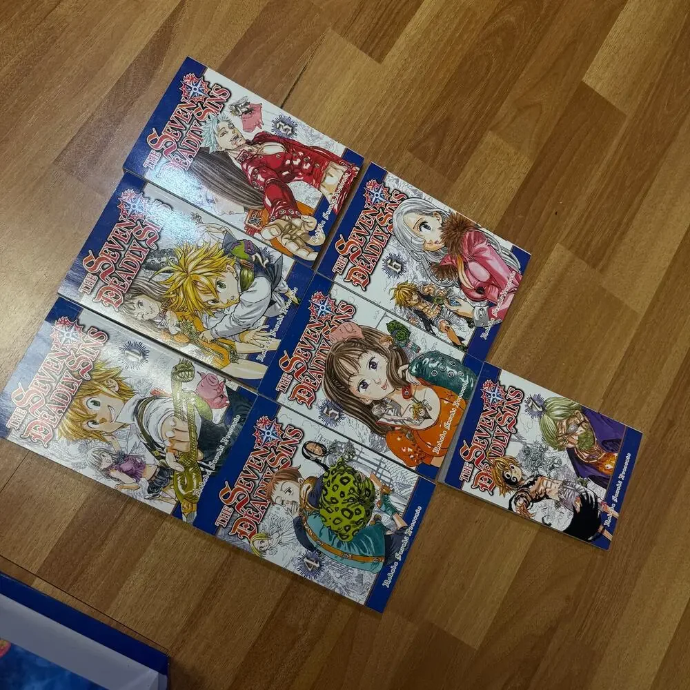 The Seven Deadly Sins Complete Manga Book Comic Box Set Vol 1 by Nakaba Suzuki